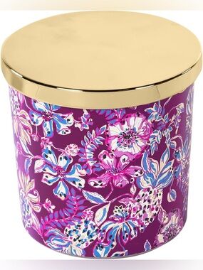 Lilly Pulitzer Two Wick Jar Candle, 12oz Soy Wax Candle, Scented Candle for Home